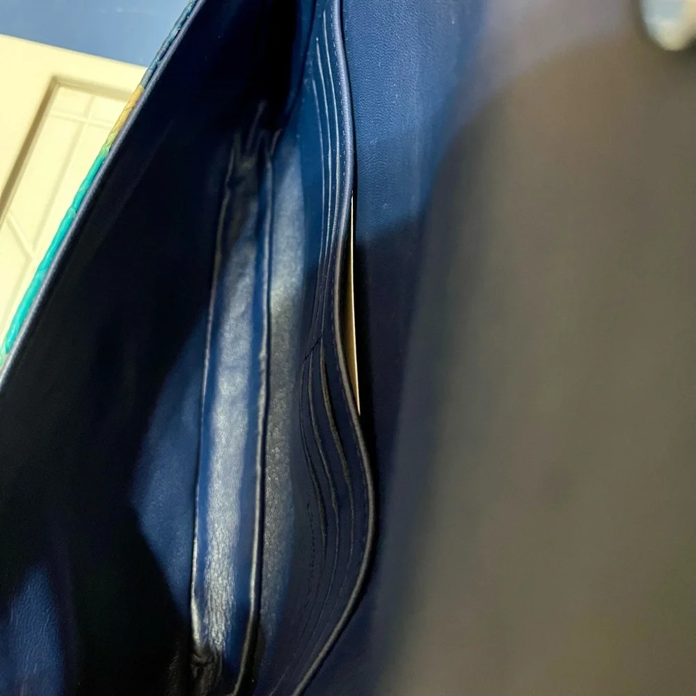 Dior Blue Python & Leather WOC Bag - Picture 12 of 16